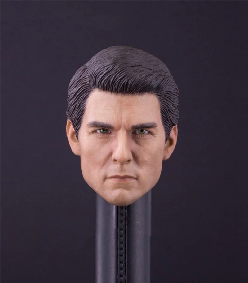 

1/6 Scale Action Figure Doll Accessories Tom Cruise Ethan Head Sculpt For 12" Collectible Figures Head Carving Model Toy B0811