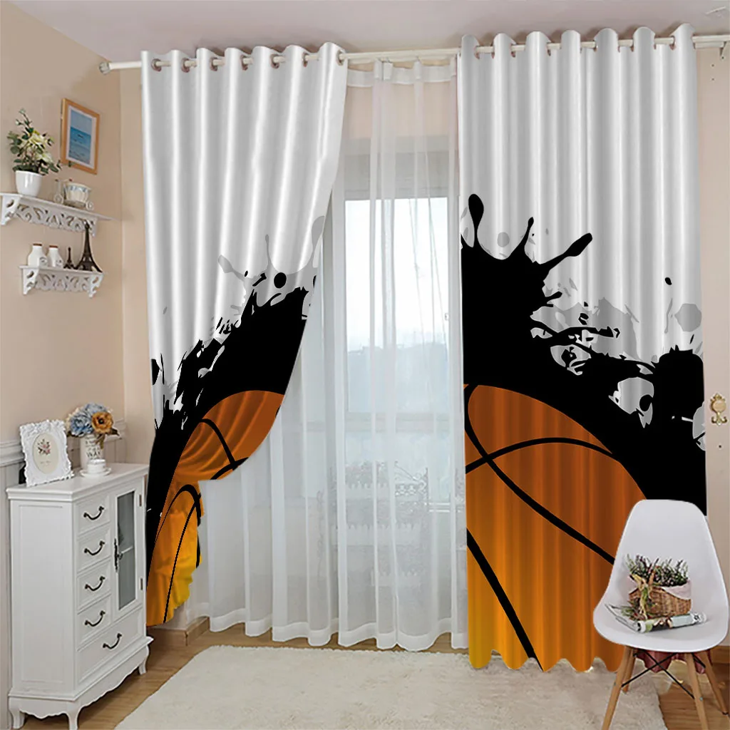 Детские плотные шторы по индивидуальному заказу 3D креативный спортивный