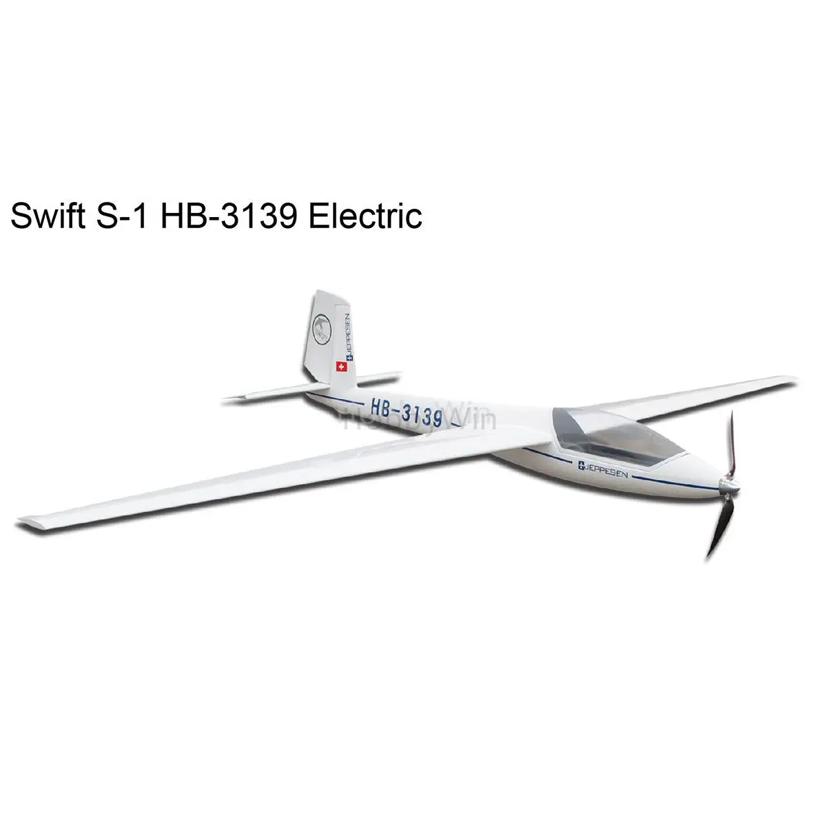 

FlyFly Hobby Marganski Swift S-1 HB-3139 Electric Glider 2500mm PNP without Battery & Radio Fiberglass sailplane