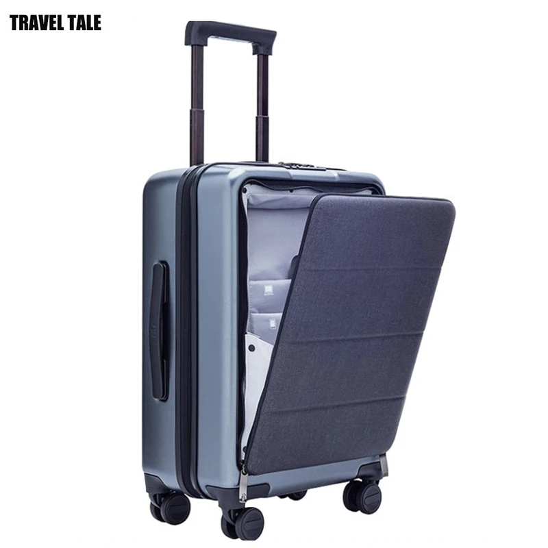 

TRAVEL TALE 20-дюймовый Мужской портативный ноутбук, маленький Дорожный чемодан, тележка, чехол багажная коробка, Чистый ПК