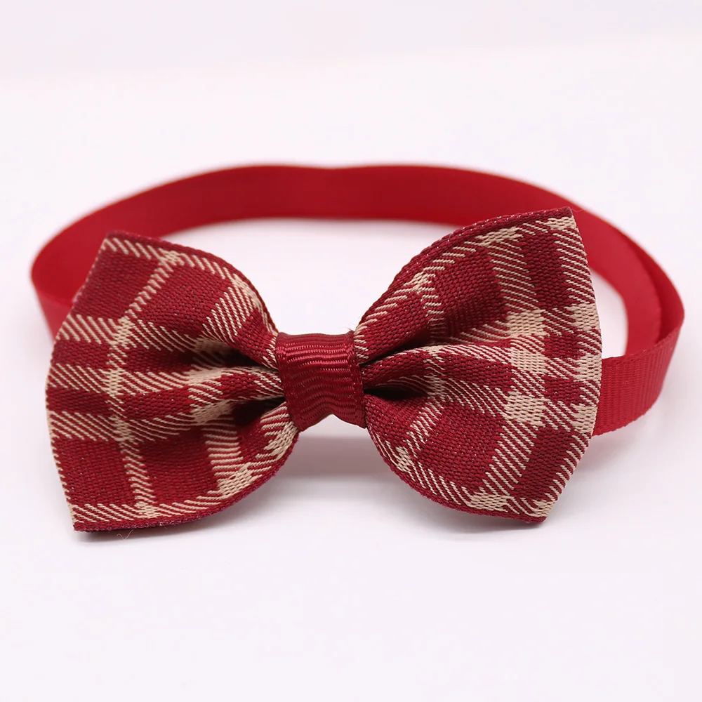 Pet Accessories Small Dog Bow Tie For Puppy Dog Bowties Collar Adjustable Girl Dog Bowtie For Cat Dog Collar Pet Supplier images - 6