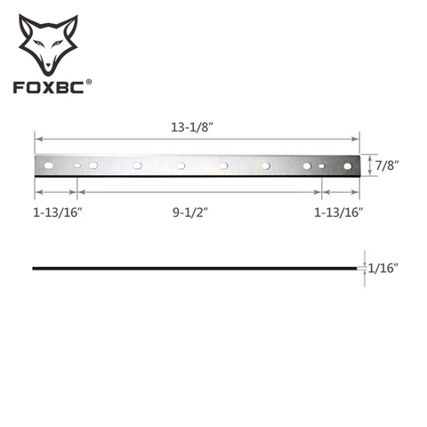 FOXBC Лезвия для строгальных станков DeWalt DW735 DW735X  (набор из 3 шт.)