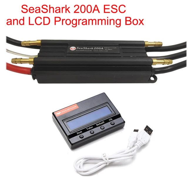 FVT SeaShark 200A ESC + Program Box