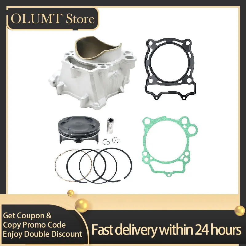 Motorcycle Engine Parts Bore 95mm Air Cylinder Block & Piston Rings & Base Gasket Kit Fits For Yamaha YZ450F WR450F 2S2-11631-20