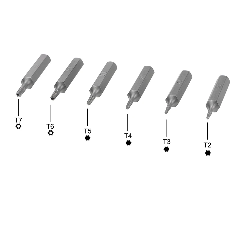 

Набор отверток UXCELL Torx S2 6 шт.