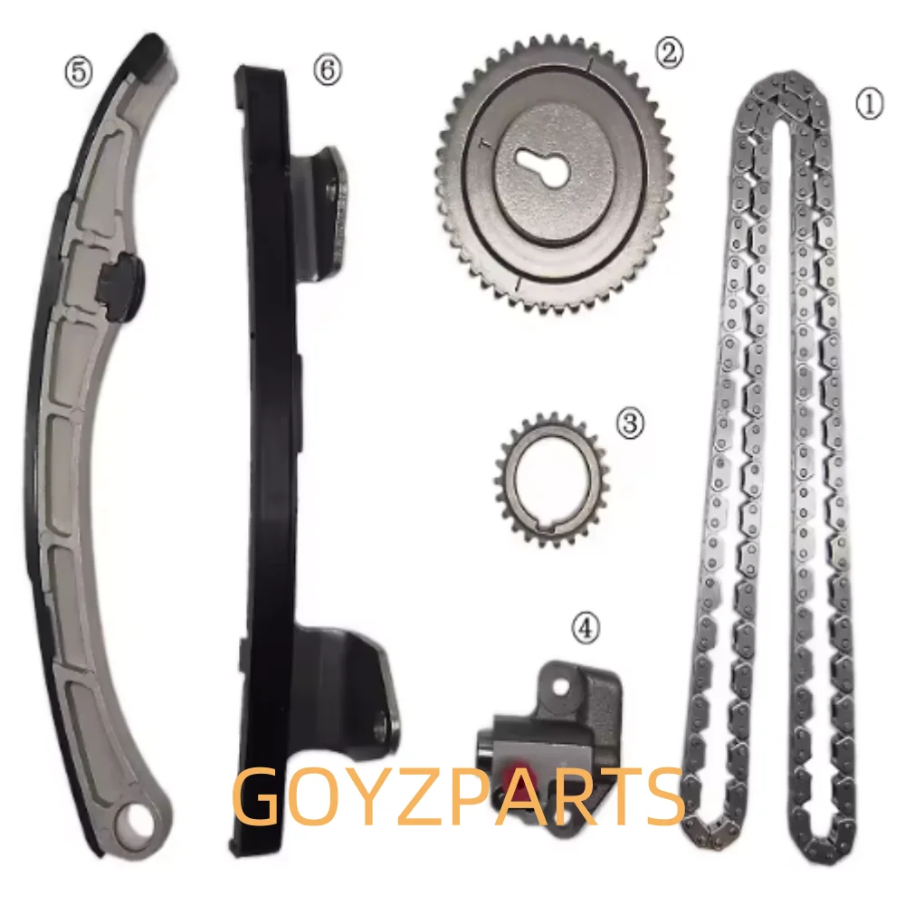 Фото Ремкомплект цепи ГРМ M2M31.5 ZJ01-12-201 TC5400FK TC5400K TK-0079 для Mazda 2 3 Axela Demio Verisa Ford Fiesta 1.5L №4
