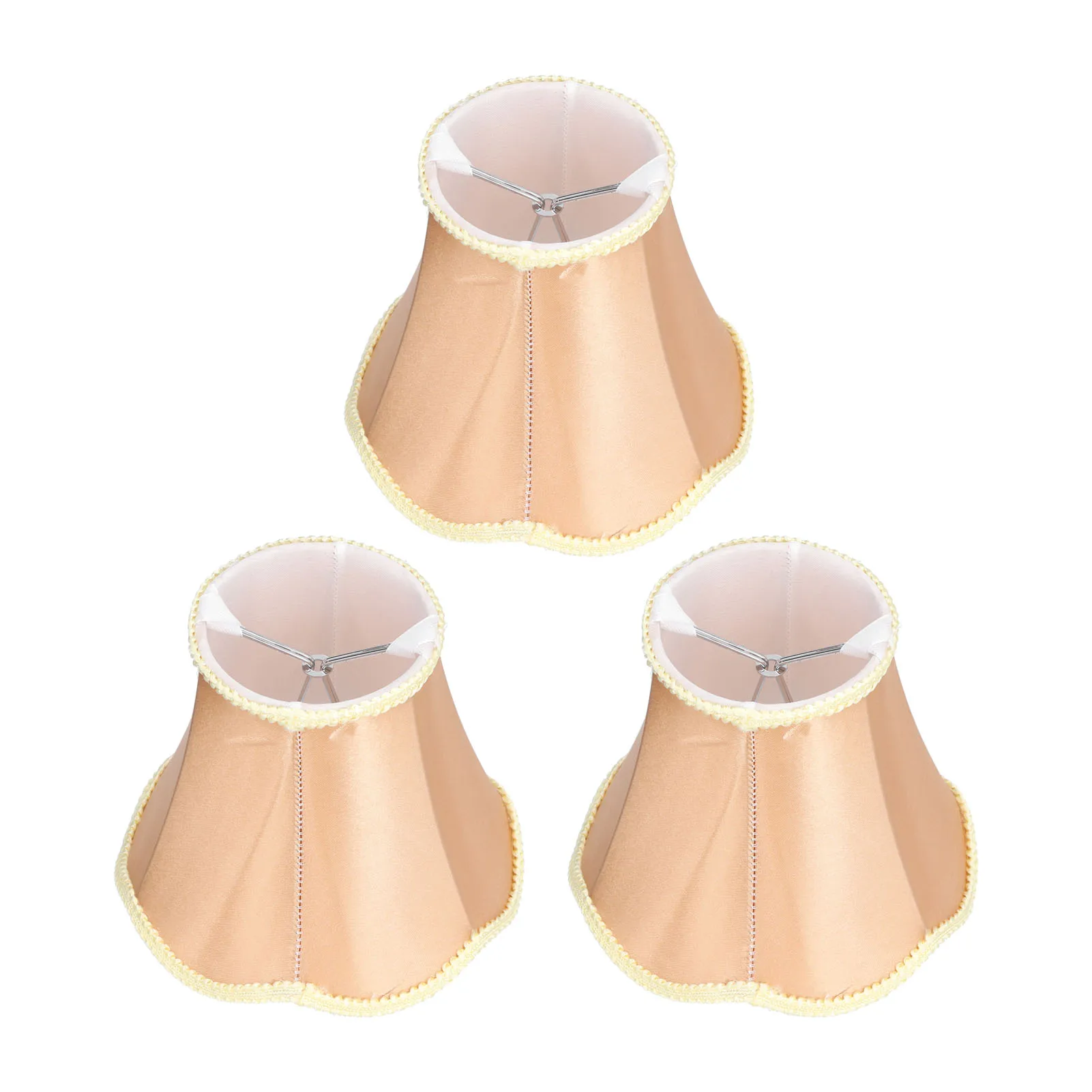 

3PCS Modern Fabric Lampshade E14 ClipOn Wall Lamp Candle Chandelier Lamp Shade for Table Light