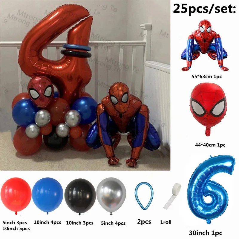 

Фольгированный шар Человек-паук 30 дюймов Disney