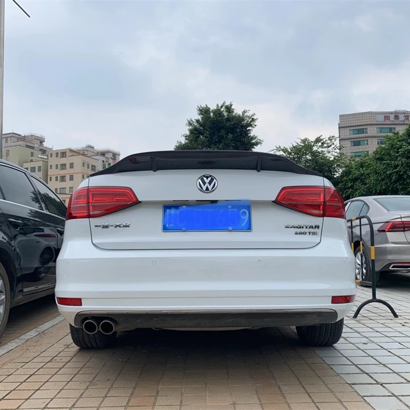 Спойлер R Style для Volkswagen VW Jetta Mk5 2013-2018 ФАП/углеродное волокно Автомобильный задний