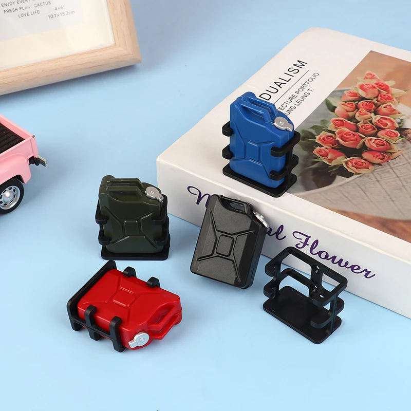 

Аксессуары для украшения автомобиля на радиоуправлении, пластиковый симулятор топливного бака для 1/10 RC Crawler Axial TRX-4 SCX10 90046 D90 TAMIYA CC01