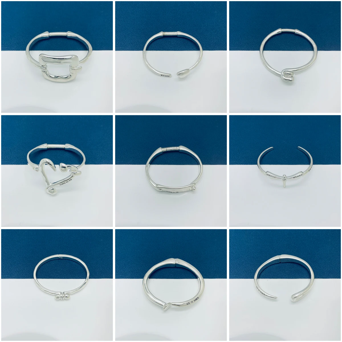 

2023 UNOde50 New Spain Bestselling High Quality Exquisite Geometric Bracelet Women's Romantic Jewelry Gift Bag