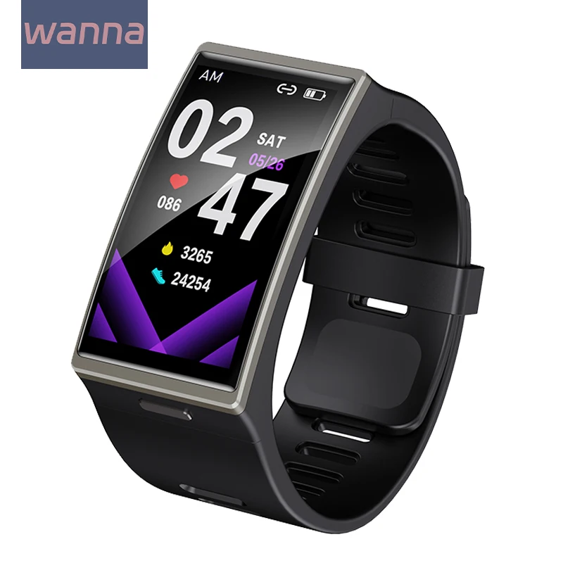 

2023 DM12 Smart Bracelet Large Screen Heart Rate Blood Pressure Sleep Monitoring Sports Bracelet Waterproof Watch for Men