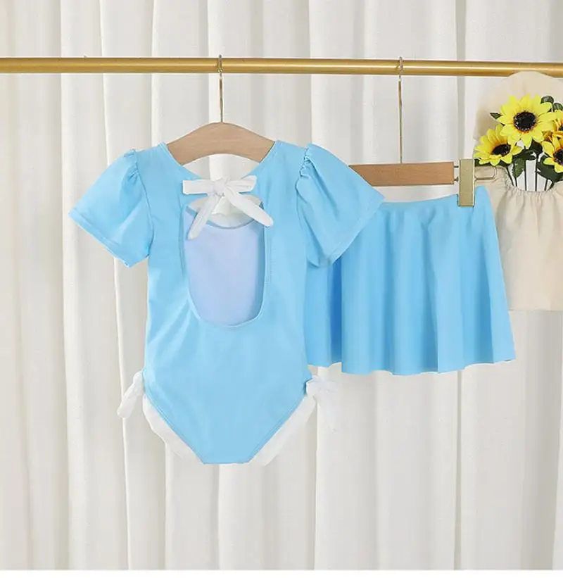 3 шт. Купальники Hello Kittys Kawaii Kuromi Cinnamoroll купальник детская юбка пляжная одежда