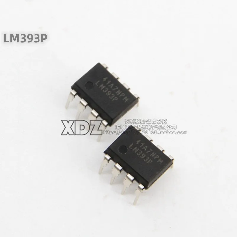 Оригинальный оригинальный двухканальный чип-компаратор LM393P LM393 DIP-8, 10 шт./партия Оригинальный оригинальный двухканальный чип-компаратор LM393P LM393 DIP-8, 10 шт./партия