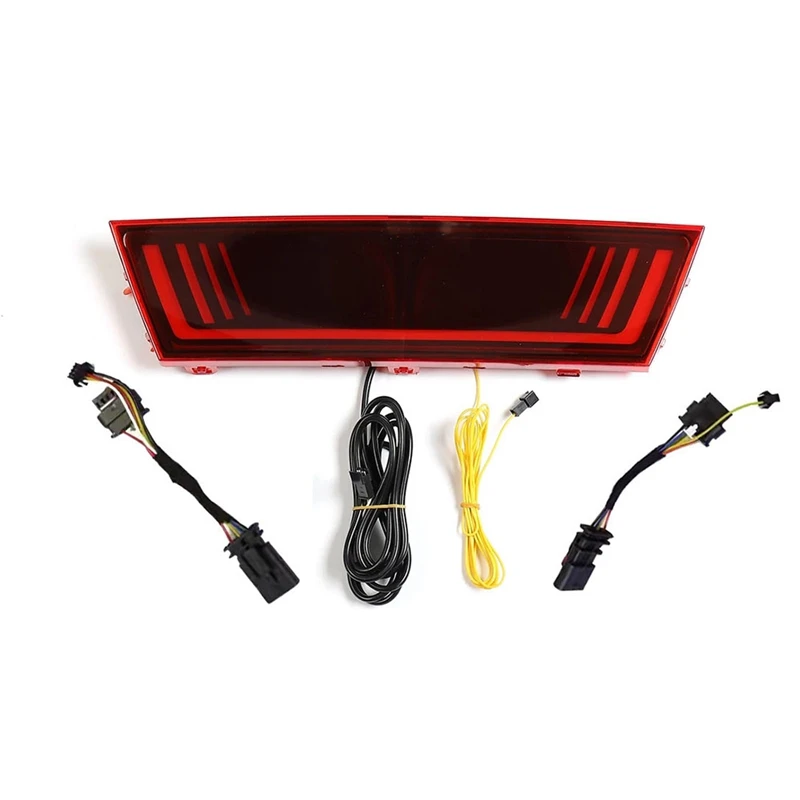 

For Tesla Model Y Car Rear Brake Lights Pilot Warning Stop Safety Lamp Exterior Accessories Turn Signal