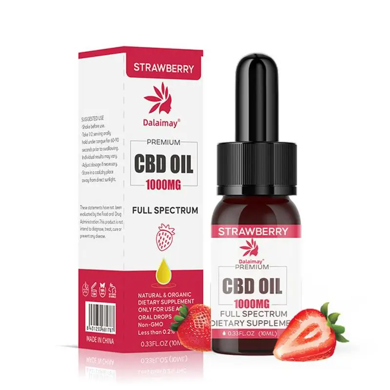 

Высококачественный золотой полноспектральный экстракт конопляного эфирного масла из Натуральной Конопли, 1000 мг, облегчение боли и бессонн...