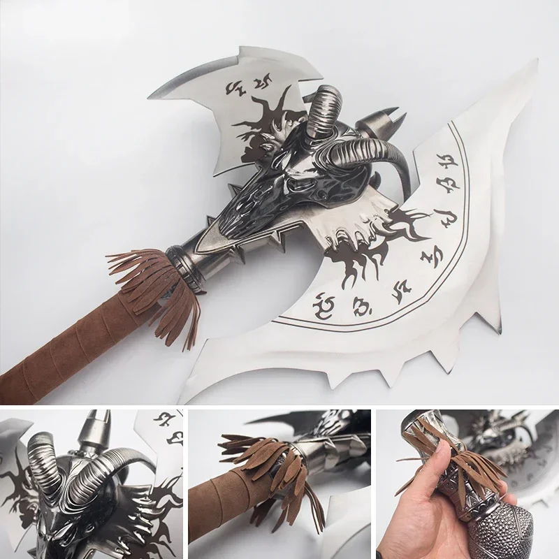 Модель оружия Лича Кинга Артемиса FROSTMOURNE'S Brother Metal Made 1:1 110см