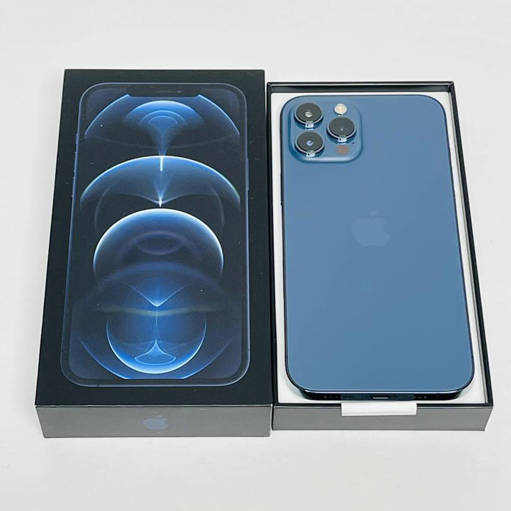 Оригинальный Apple iPhone 12 Pro Max 6 Гб ПЗУ 128/256 ГБ A14 Bionic OLED экран Face ID NFC разблокированный