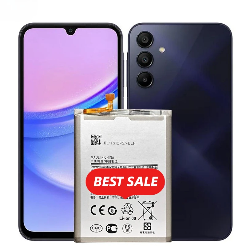 Аккумулятор EB-BA156ABY для Samsung A15 5G4GSM-A156BSM-A155F: высококачественная сменная батарея повышенной емкости с инструментами для замены (art.: 3920db8c7bcbc) - 3920db8c7bcbc
