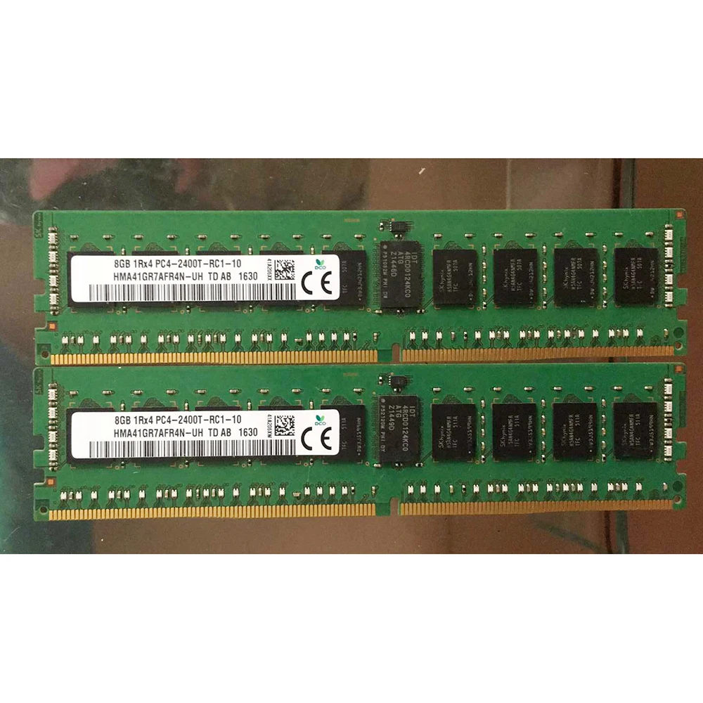 

1 PCS HMA41GR7AFR4N-UH For SK Hynix RAM PC4-2400T 8G 8GB 1RX4 RDIMM REG Server Memory High Quality Fast Ship