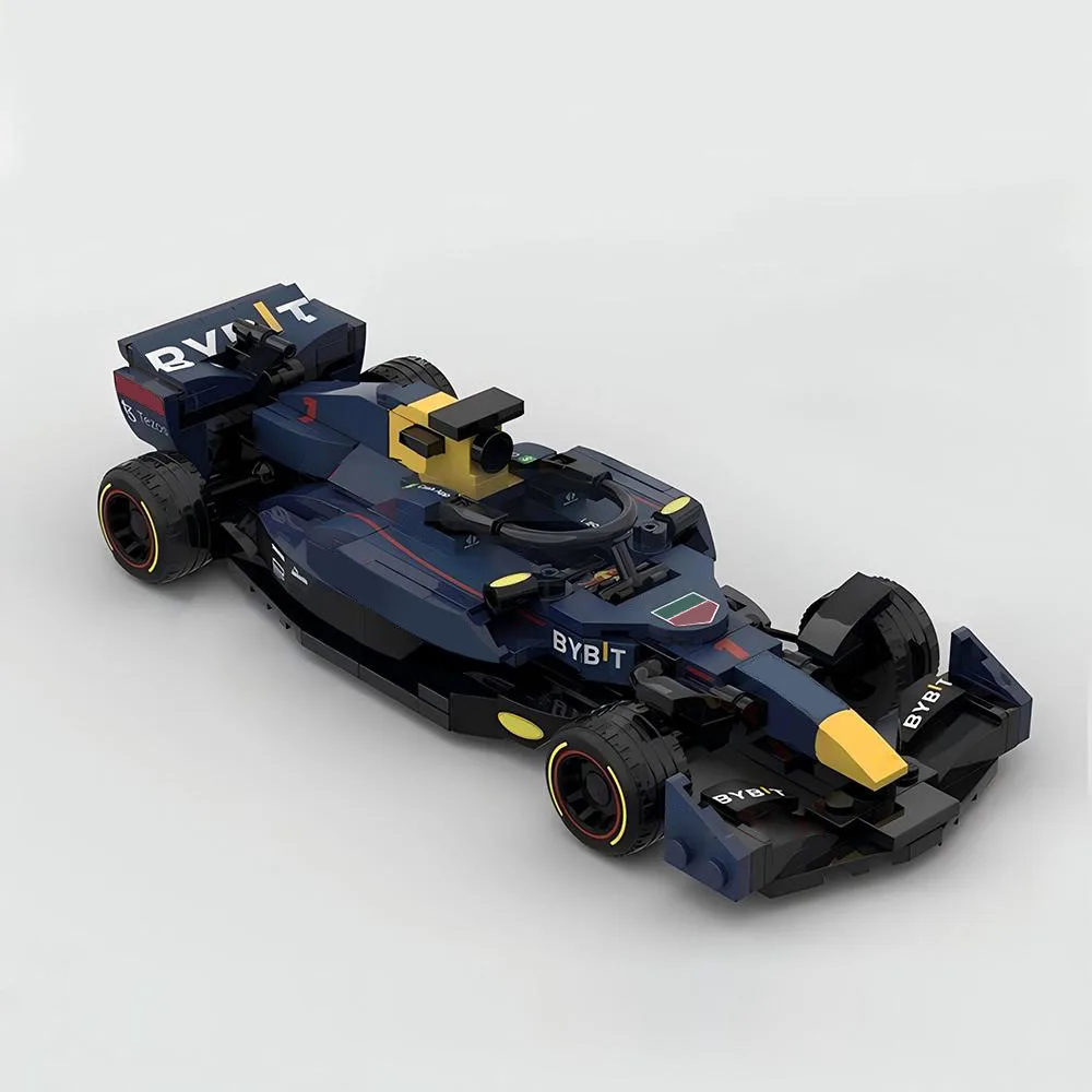 Новый чемпионат MOC Racing Series 2022, скорость RB18 ​ ​ Набор моделей автомобиля, строительные блоки «сделай сам», сборка игрушек, детский подарочный набор для мальчиков (art.: 3920d1d57ccbd) - 3920d1d57ccbd