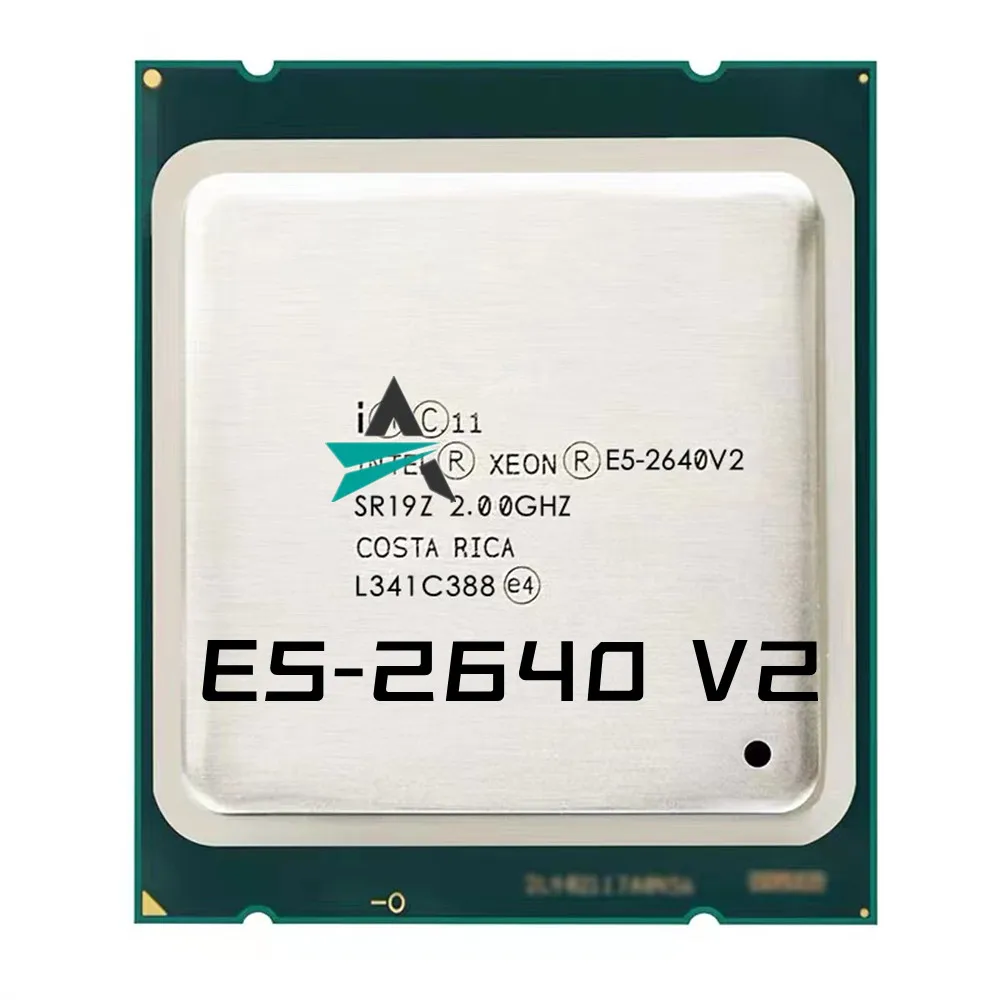 

Б/у Xeon E5-2640v2 E5 2640v2 E5 2640 V2 2,0 ГГц Восьмиядерный 16-поточный процессор 20 МБ 95 Вт LGA 2011