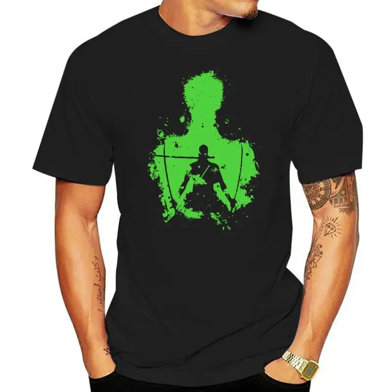 

T-shirt One Piece Roronoa Zoro Shadow Free shipping Harajuku Tops t shirt Fashion Classic Unique t-Shirt