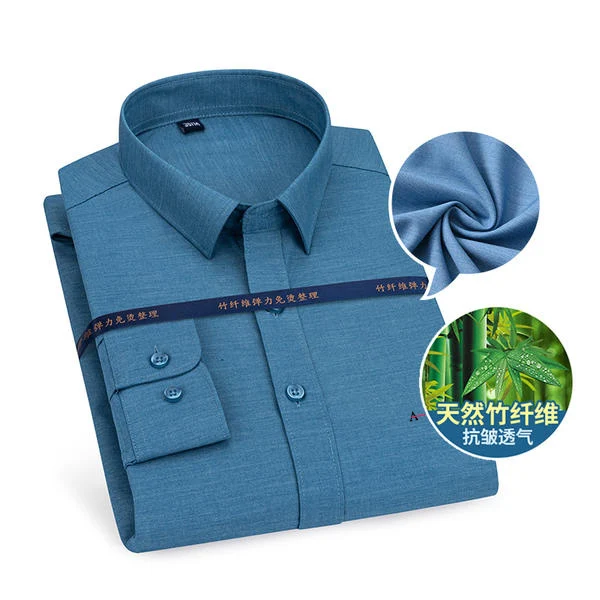 2021 Camisa aramy reservd  New Men's Cotton Brushed Long Sleeve Shirts High Quality Business Casual Plaid Slim Fit Shirts
