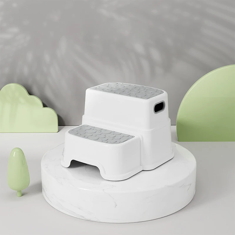 

New Double Step Toilet Baby Children Plastic 2 Step Stool