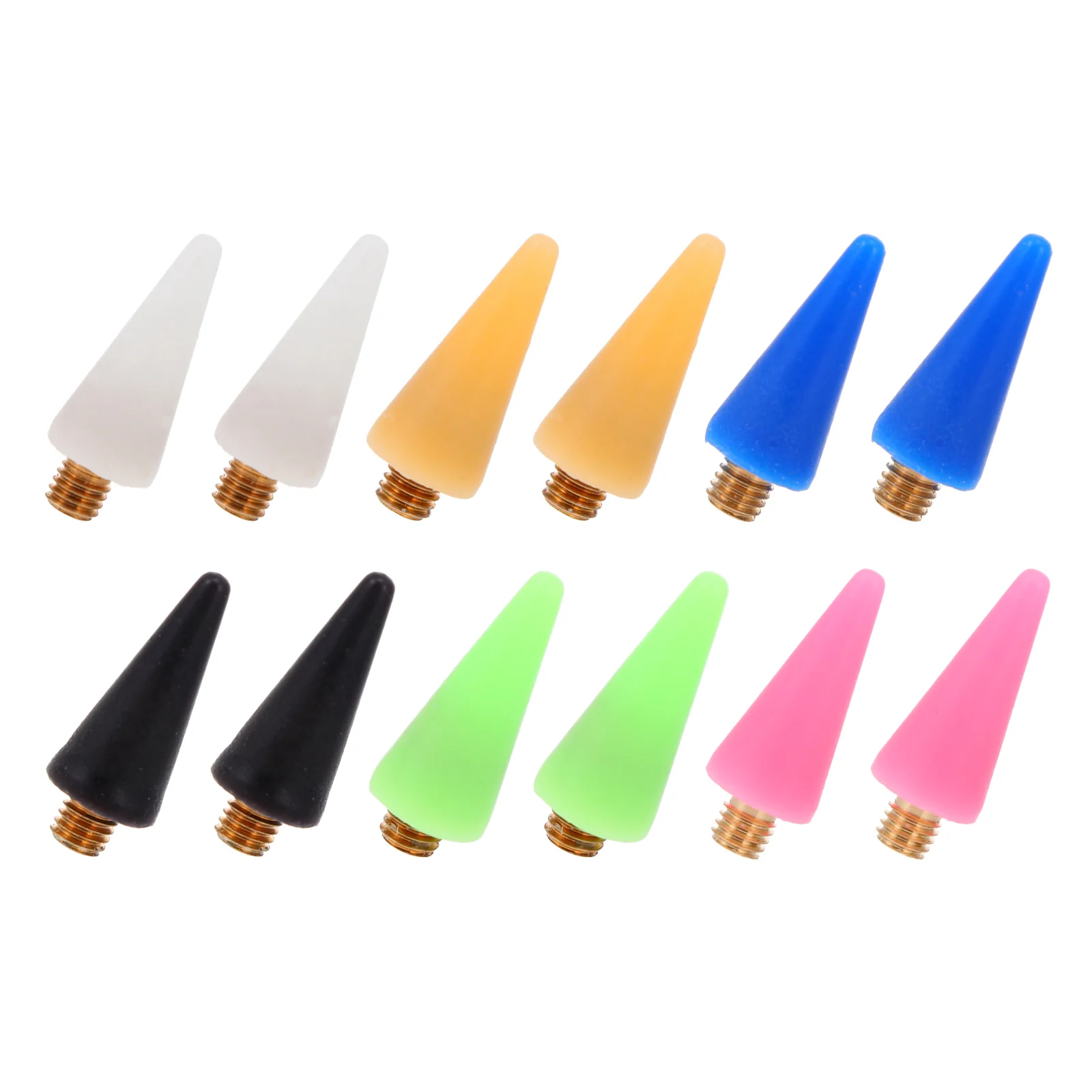 

12pcs Nail Rhinestone Jewelry Picker Replacement Nail Art Wax Head Accessories