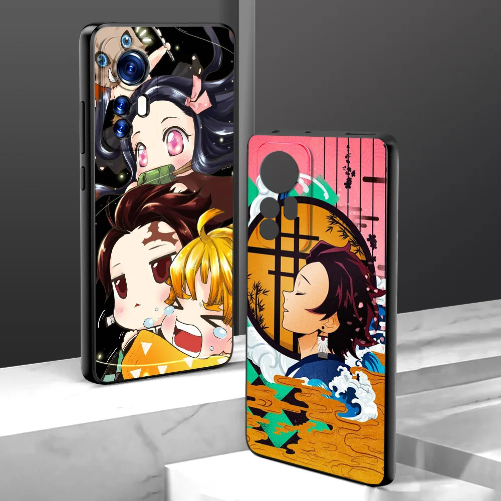 

Soft Silicone Phone Case for Xiaomi Mi 11 11T 12 9T 10T 10 Pro A3 9 Lite Ultra SE Poco X3 NFC M3 Note 10 Demon Slayer Cover