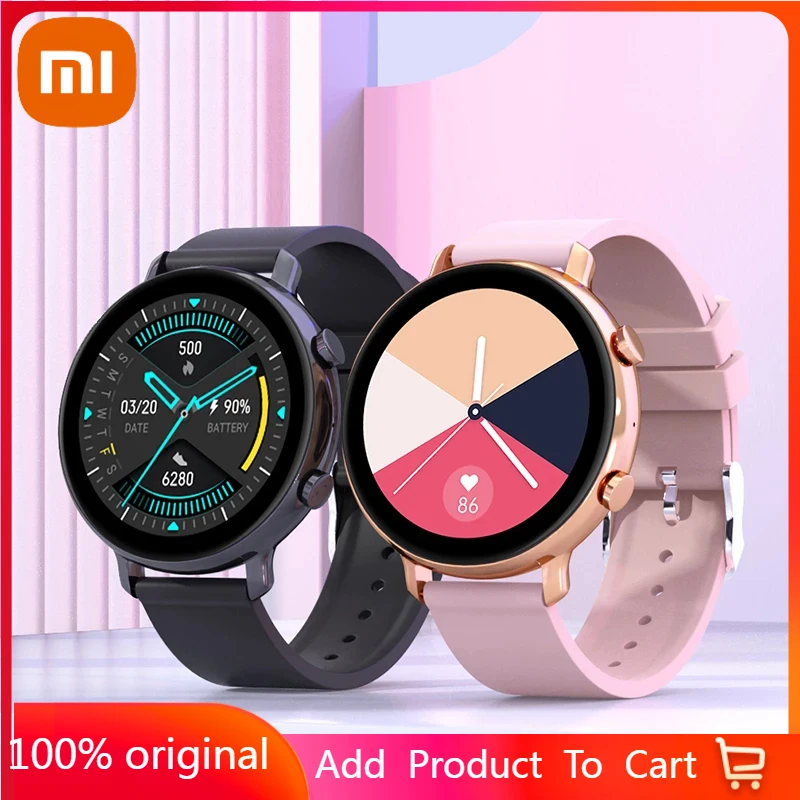 

Xiaomi New Smart Watch Dial Calls Men Women Waterproof Smartwatch ECG PPG Fitness Bracelet Band For Android Apple Xiaomi Phone