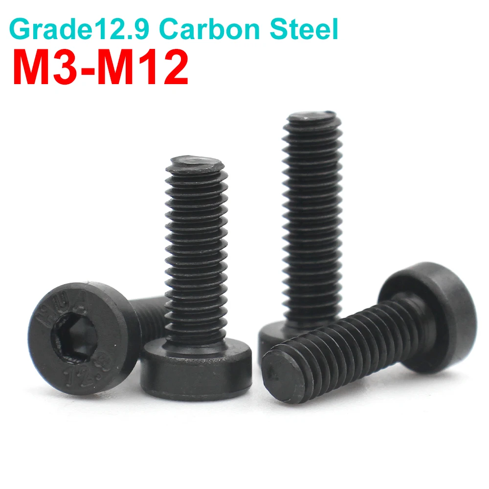 

Винты Zimir М3-М12 DIN7984 12.9 углеродистая сталь