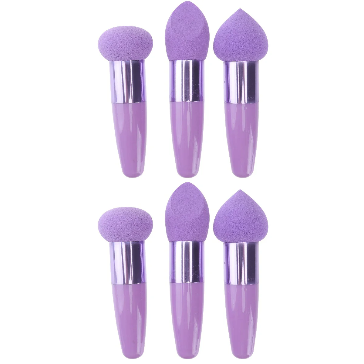 

6 Pcs Makeup Sponge Pens Small Multipurpose Makeup Pens Practical Makeup Sponges