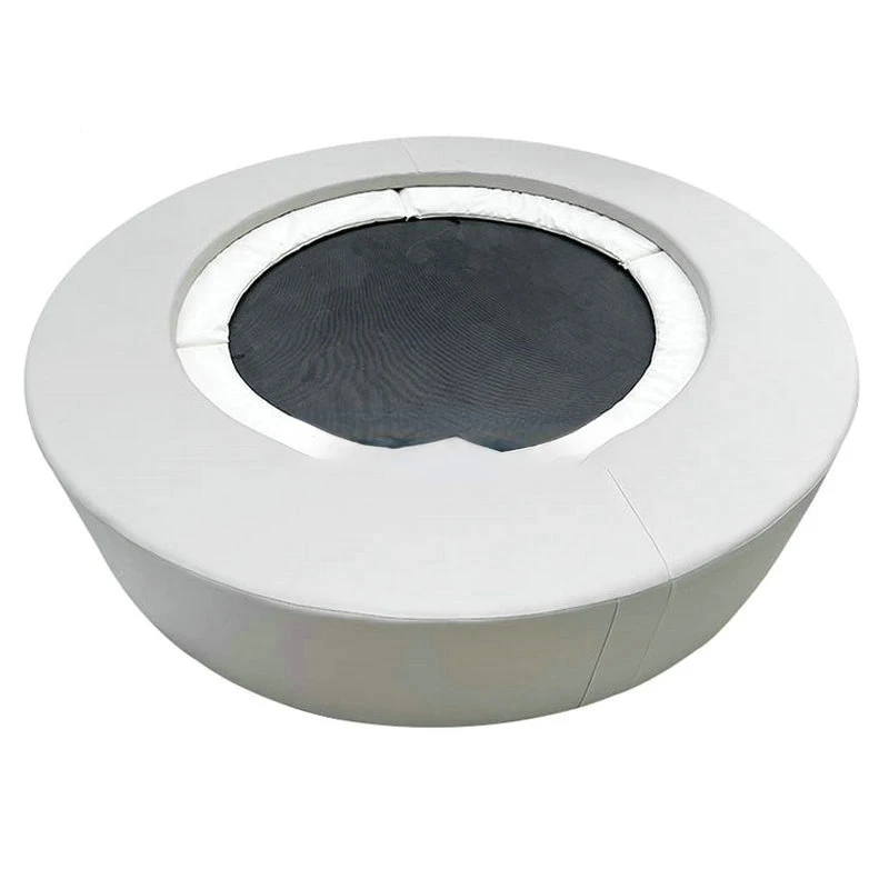 

Белая мягкая игровая площадка, гимнастический батут для малышей