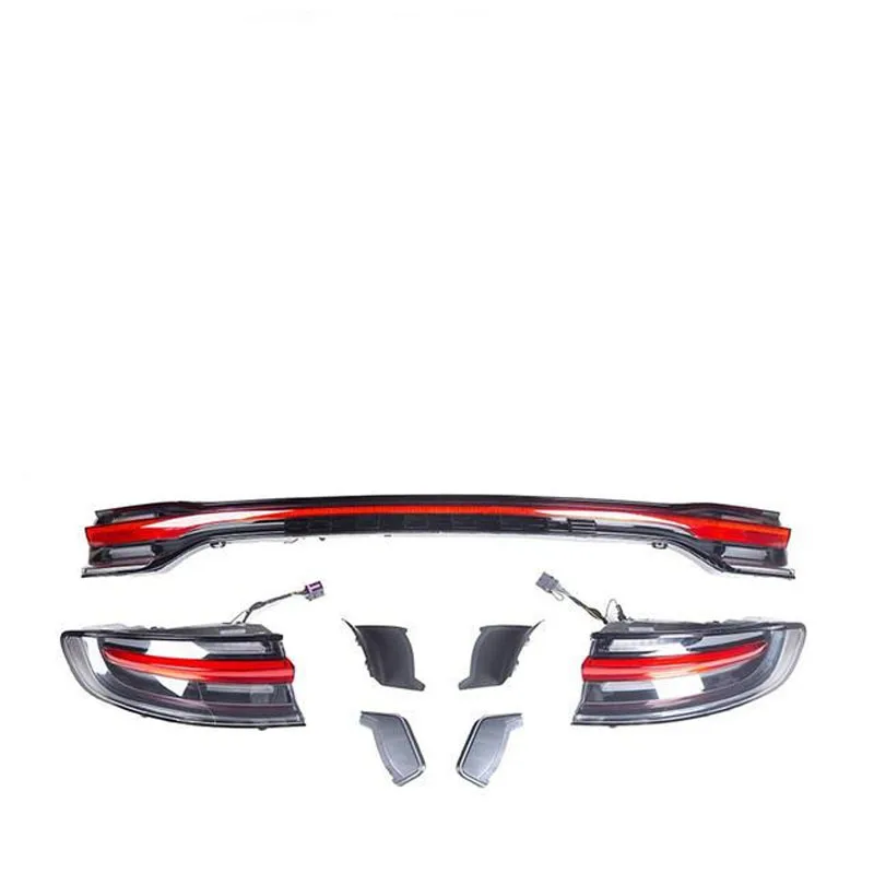 Модификация сквозного заднего фонаря автомобиля для Porsche Macan Decorate/Porsche 718 Cayman