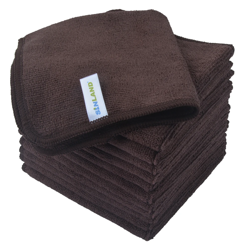 S Lot Household Cleaning Cloths Wipes Dust Rags For Home Garden Wholesale 30cmx30cm 12 Pcs