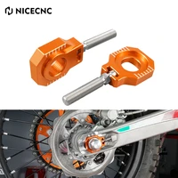nicecnc 20mm rear axle block chain adjuster for ktm sx sx f exc exc f xc xc f xc w xcf w 85 125 200 250 300 350 400 450 500 530