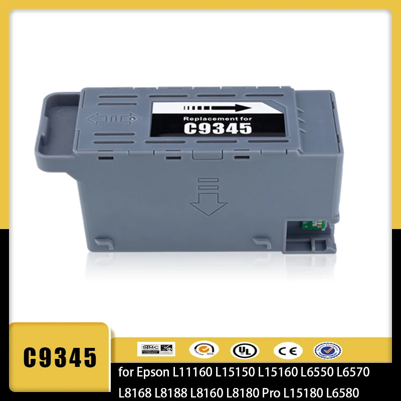 C9345 C12C93459 контейнер для обслуживания Epson WF-7820 L8050 L8180 L8160 L15158 L15168 L15150 L15160 L6558 6578