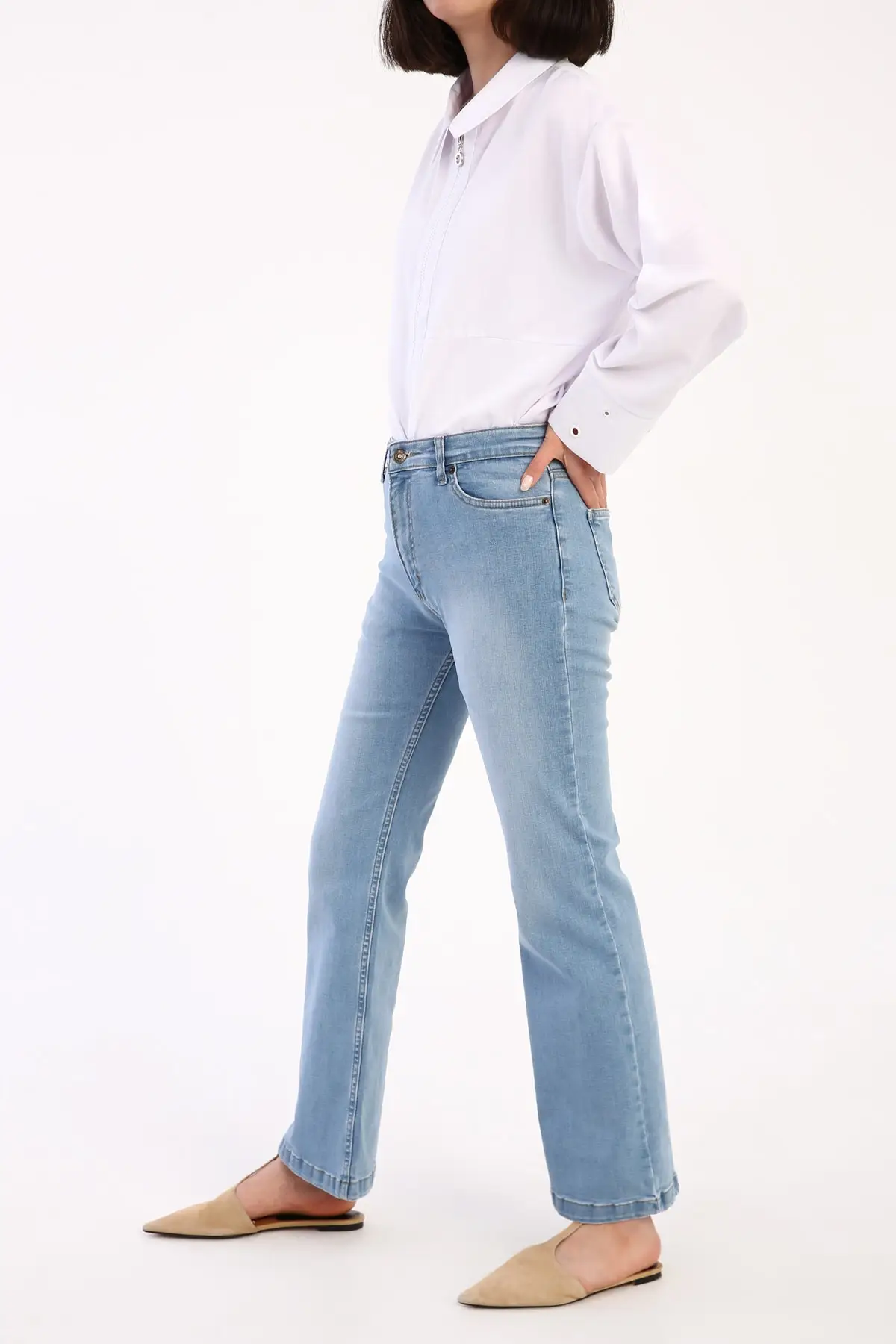 

Women num bell-bottomed trousers Women's Islamic Clothing Pants