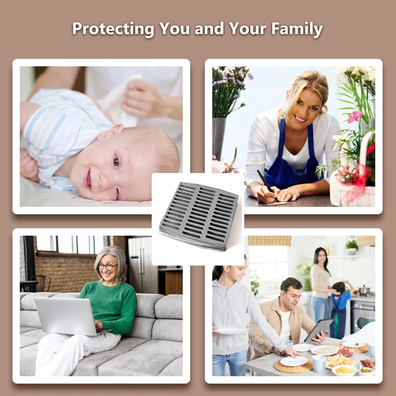 40 шт. крышки сливного отверстия из нержавеющей стали для кирпичных стен