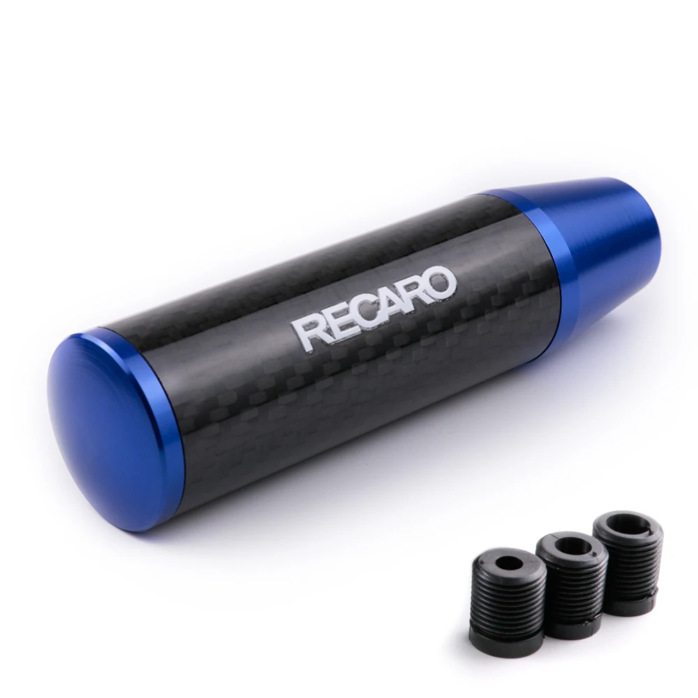 RECARO JDM Алюминиевая ручка переключения передач из углеродного волокна головка