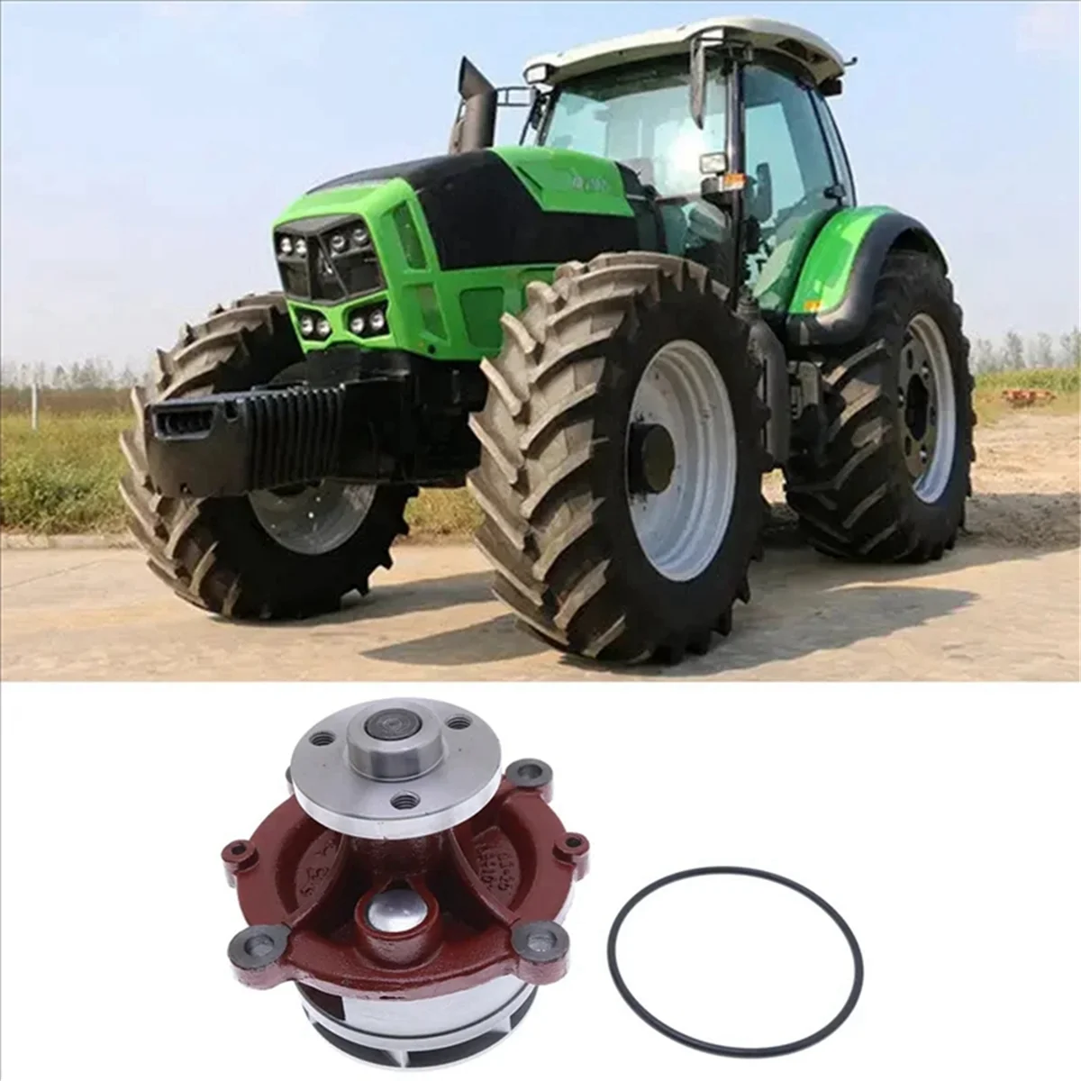 Автомобильный водяной насос двигателя 04500930 02937441 подходит для DEUTZ 1012 1013 2012 BF4M1012