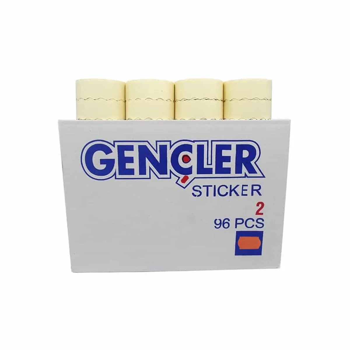 

Junior Orange Meto Tag 2 No (96 Roll) (1 Roll 1000 PCs) R5