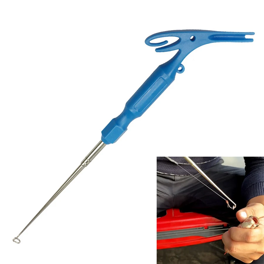 

Многофункциональный экстрактор рыболовных крючков, безопасное привязывание узлов, из нержавеющей стали, быстрое устройство для удаления м...