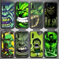 marvel hulk phone case for xiaomi mi note 10 lite mi 9t pro xiaomi 10 cc9 9se