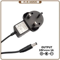 18v 1a uk plug guitar effects power supply plug guitar accessories guitar effects pedal parts