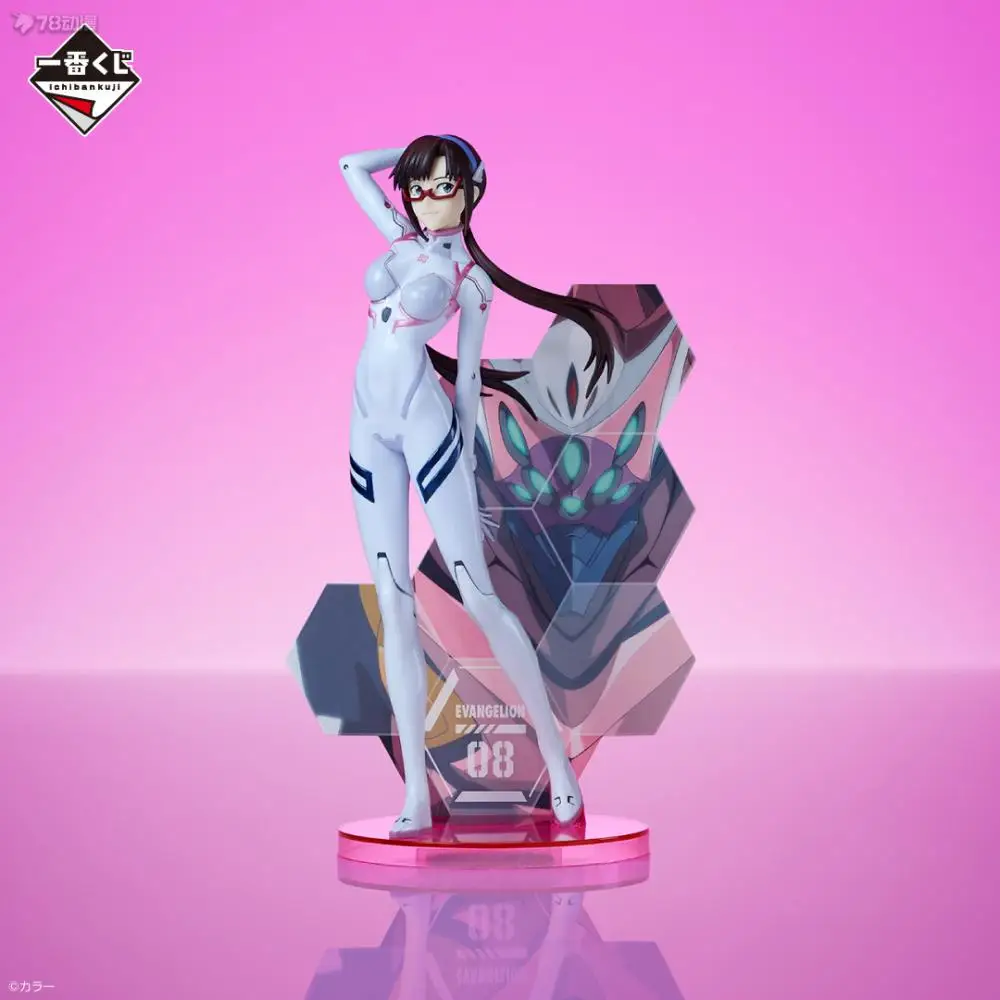 Фото В наличии: Оригинальные фигурки Bandai Ichiban Kuji Евангелион (EVA01) — Макинами Икари Шинджи, Нагиса Кавору, Асука, Рей Аянами. Модели из аниме. №4