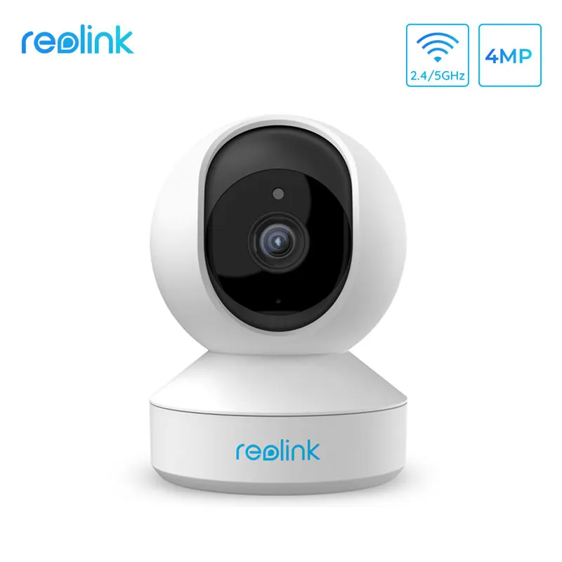 Reolink E1 Pro 4MP HD Pan/Tilt IP Camera Baby Monitor 2.4G/5GHz WiFi Camera human detect Indoor Home Security Video Surveillance