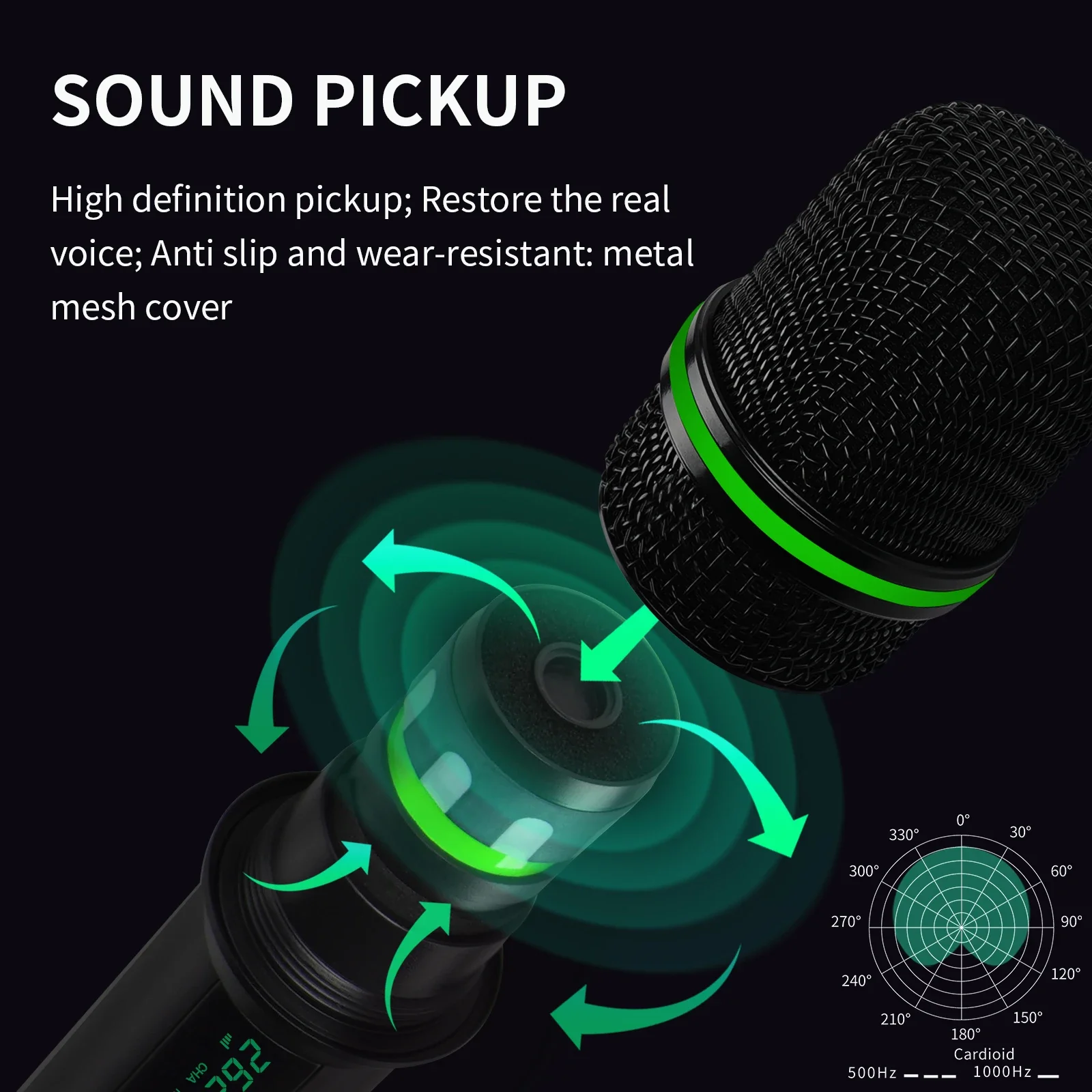 XTUGA V777 VHF Профессиональный беспроводной динамический микрофон Автоматическая